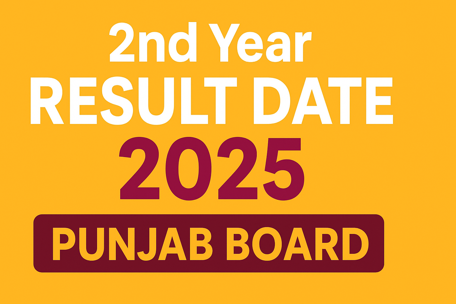 2nd Year Result Date 2025 Punjab Board – All Nine Boards