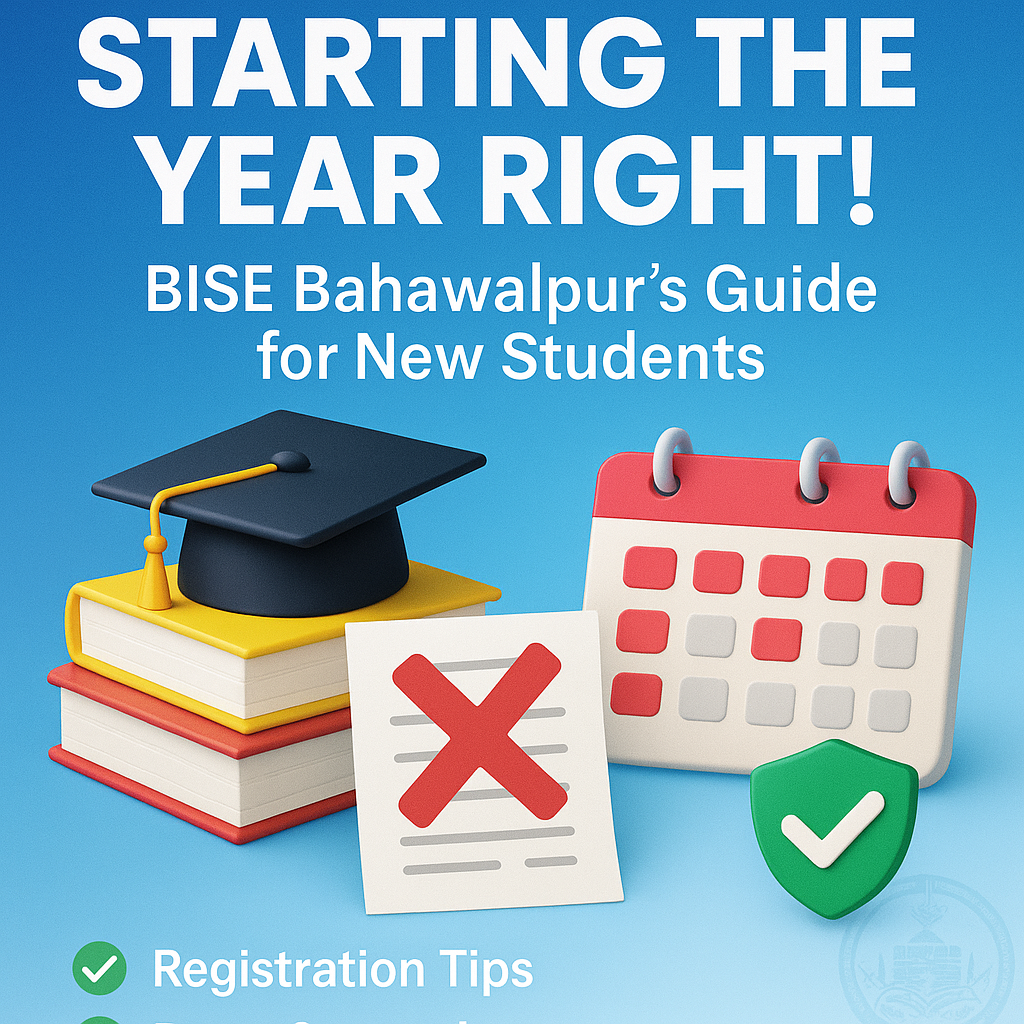 Starting the Year Right: BISE Bahawalpur's Guide for New Students